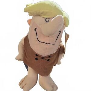 Barney Rubble The Flintstones 15" "Go Green" Plush Toy / Sugar Loaf with Tags